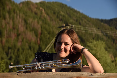 Emily Carmichael, professional trumpeter
